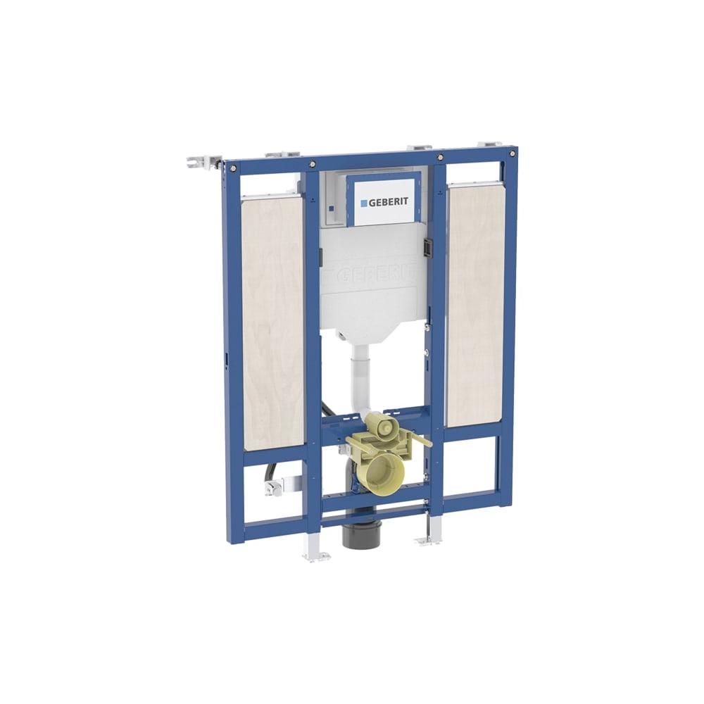 Geberit Wand-WC-Element Duofix BH 112cm, barrierefrei, für Stütz-/Haltegriffe, mit Sigma UP-Spülkasten 12 cm 